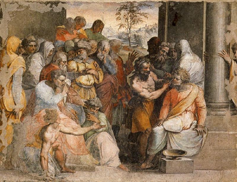 Perino Del Vaga THe Justice of Seleucus Spain oil painting art